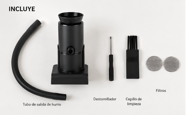Ahumador Portátil de Humo Frío para Cocina Molecular