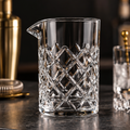 Vaso Mezclador/Mixer de Vidrio Grabado