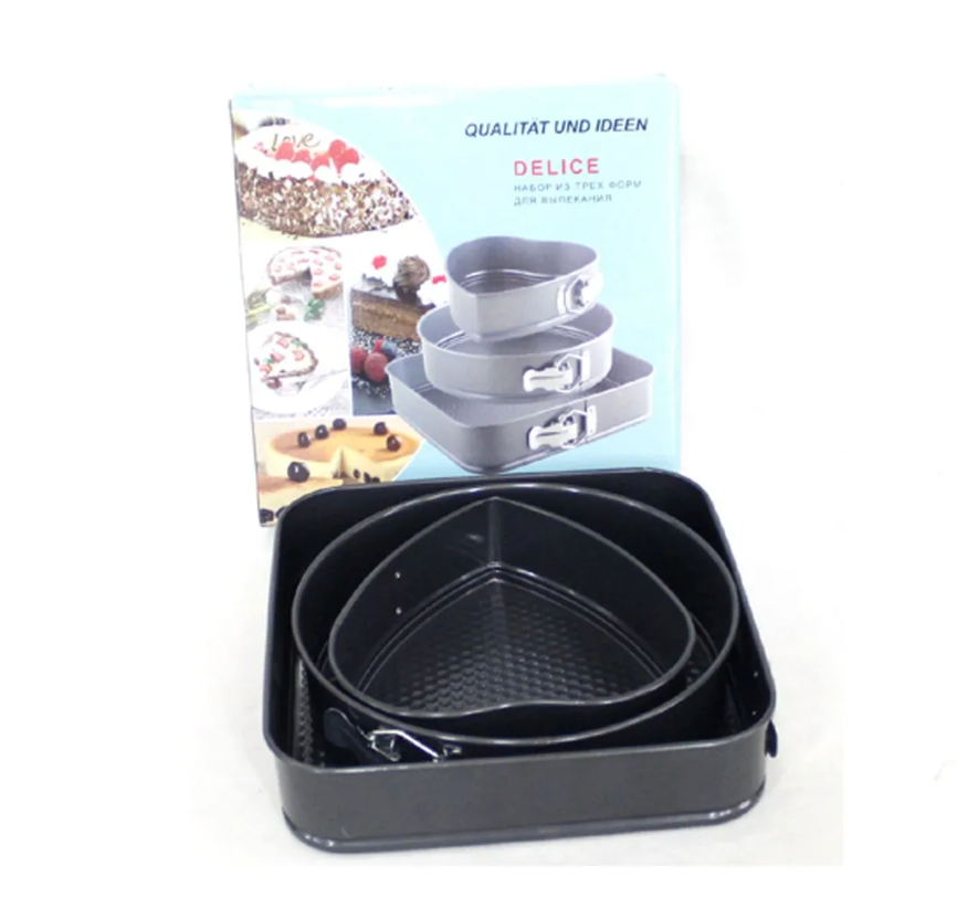 Set De 3 Moldes Mixto