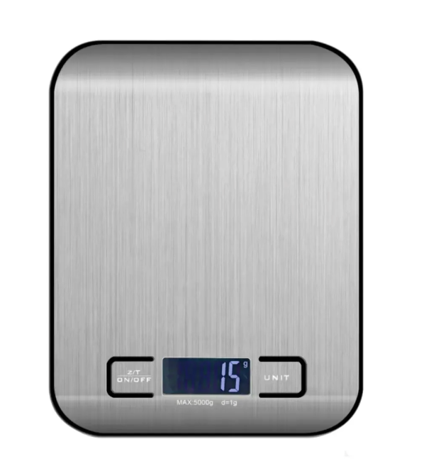 Balanza Portátil Digital Metálica Gramera Hasta 10 Kilos