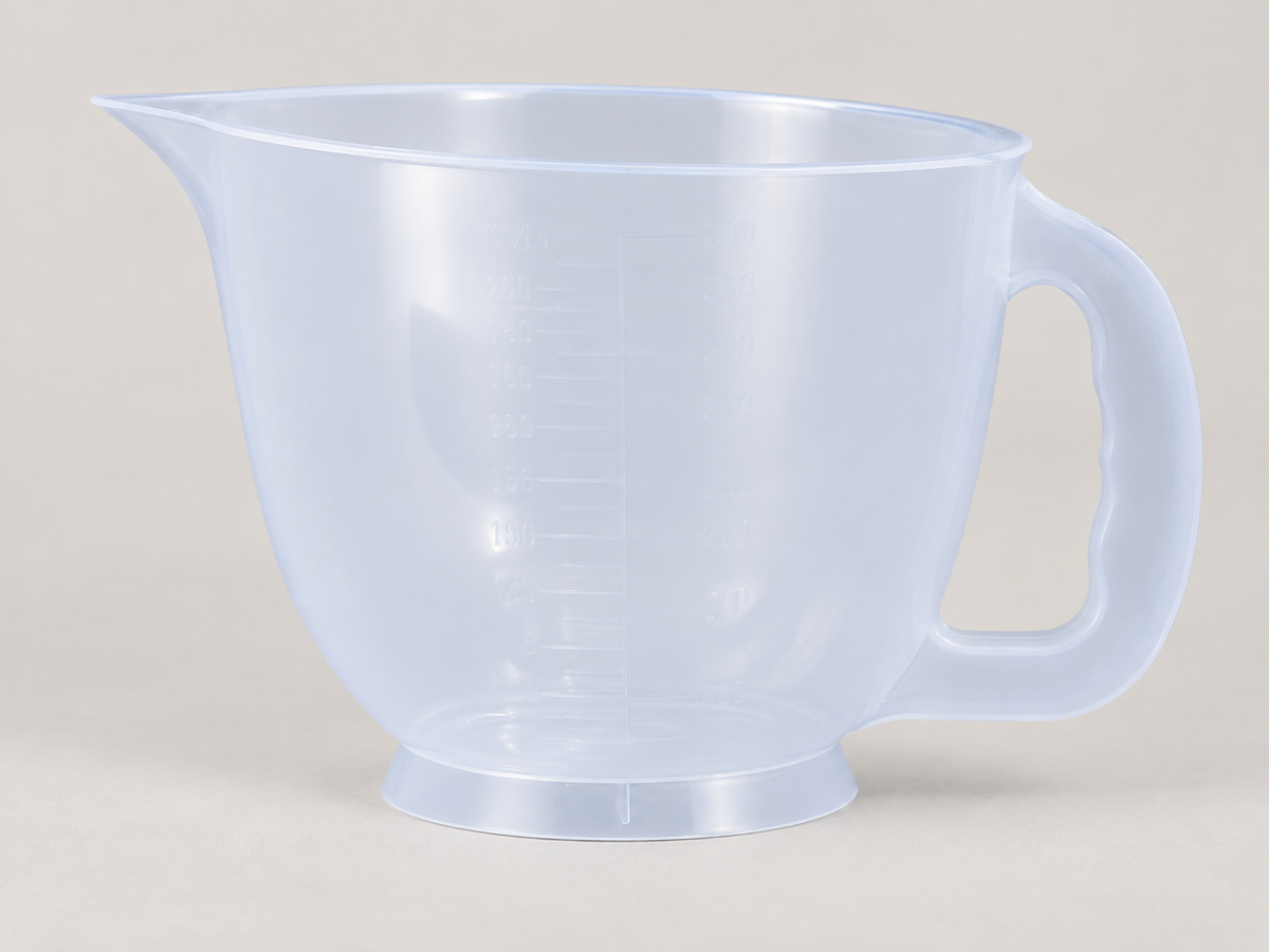 Jarra Graduada de Plástico Basa – 500 ml, 1 L y 2 L